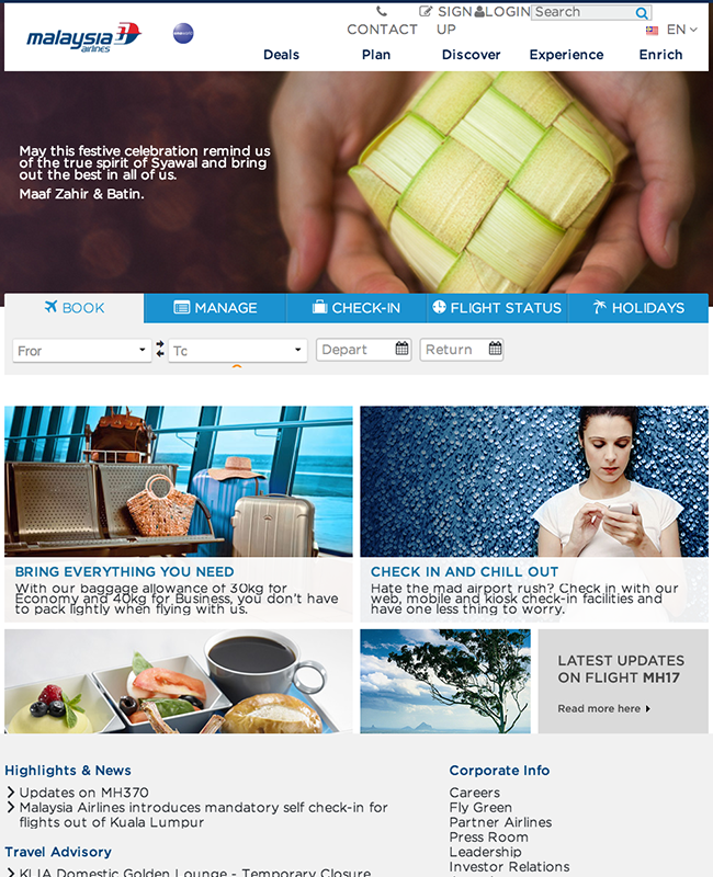 MalaysiaAirlines.com